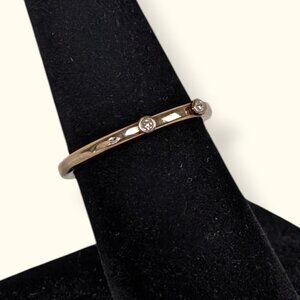 Michael Kors 2-Stone Stackable Band Ring